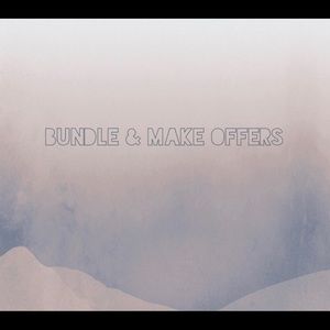 Bundle & make offers!! :-) ❤️